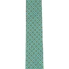 WRIGHTT Floral Tile Print Silk Tie