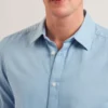 ZEFRE Short Sleeve Regular Linen Woven Shirt