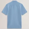 ZEFRE Short Sleeve Regular Linen Woven Shirt