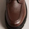 ZIGMOND Leather Lace Up Boots